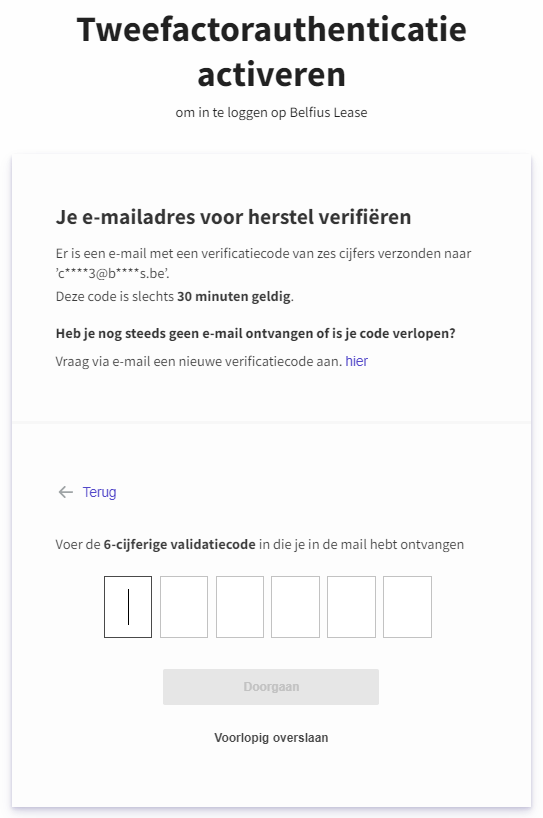 MMI tweestapsverificatie 3