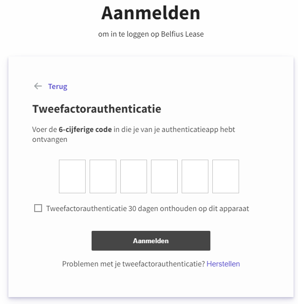 MMI tweestapsverificatie 5